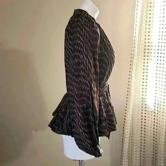 Banana Republic Belted Tiered Blouse - Picture 7 of 8